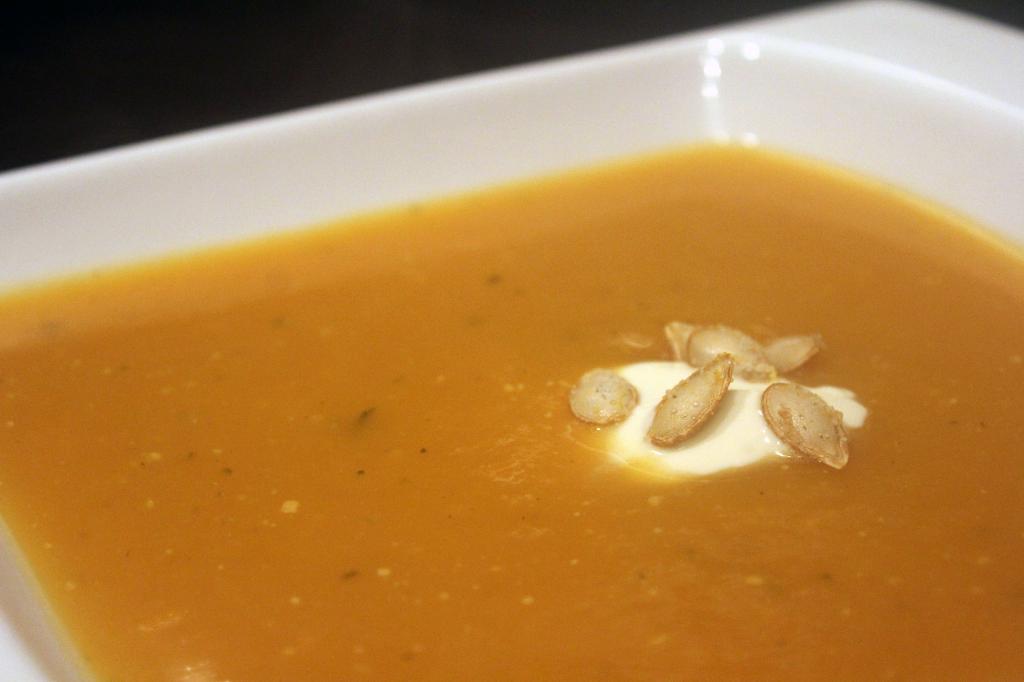 Kürbis-Ingwer Suppe