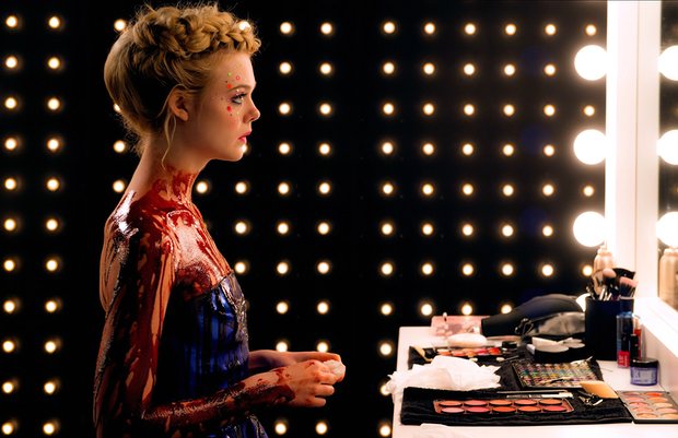 ‘Mirrors are everywhere…’ Elle Fanning as Jesse, the 16-year-old ingenue seduced into a narcissistic underworld in The Neon Demon. Photograph: Allstar