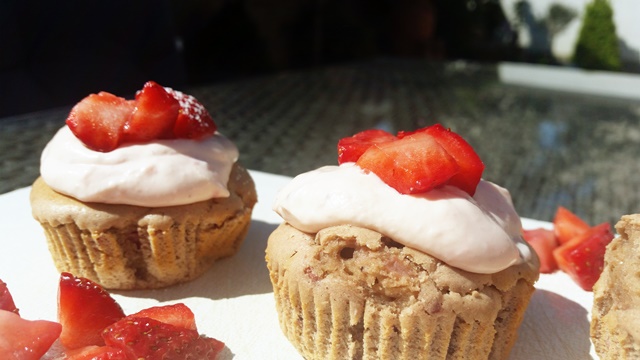 erdbeer cupcakes1