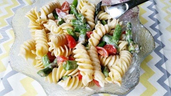 Spargel Nudel Salat - The Anna Diaries