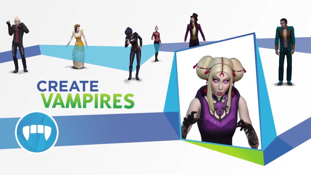 Sims 4 Vampire Create a Sim Overview - The Anna Diaries