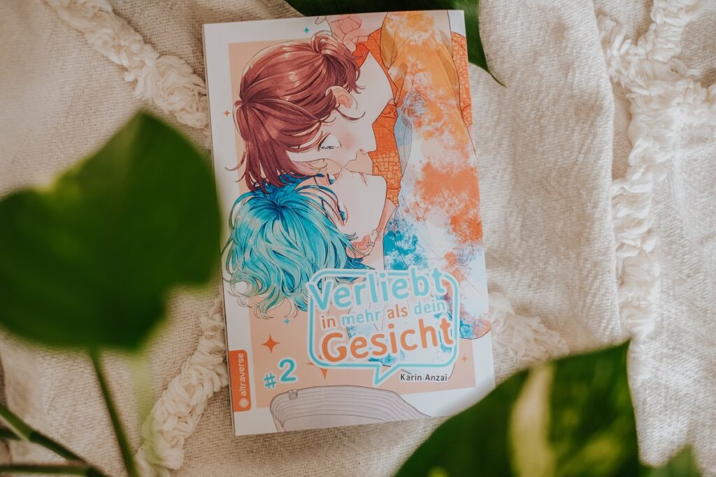 „Verliebt in mehr als dein Gesicht“ Band 2 ; Karin Anzai; Altraverse; Shojo; Romance Manga; Rezensionsexemplar