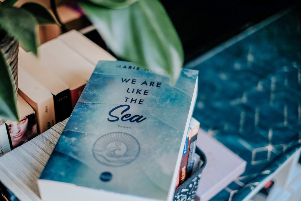 "We are like the sea", HarperCollins Verlag, Marie Niebler, Wohlfühl-Buch, Wohlfühl Buch, emotional, tiefgründig, Lavender, Coast Guard Joanne, "Like Us" Trilogie, New Adult, Romance, Liebesgeschichte, "Schmerz der Vergangenheit", "Nur wer sich der Vergangenheit stellt, gibt auch der Zukunft eine Chance", "9783745703344"
